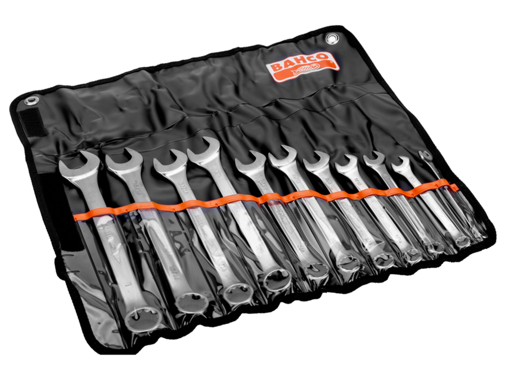 Juego de llaves combinadas planas imperiales (11 piezas/estuche)