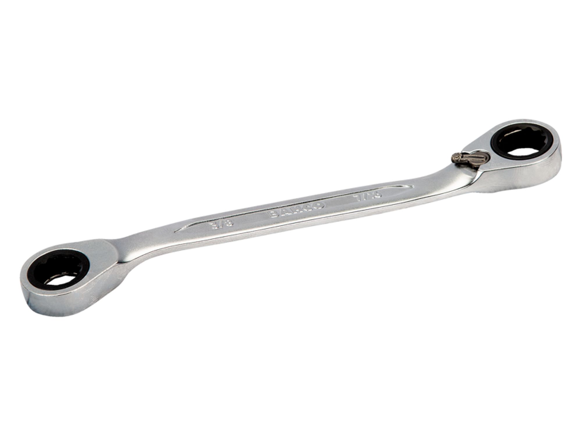 Llave de estrella a carraca con cabeza angulada de 5/8