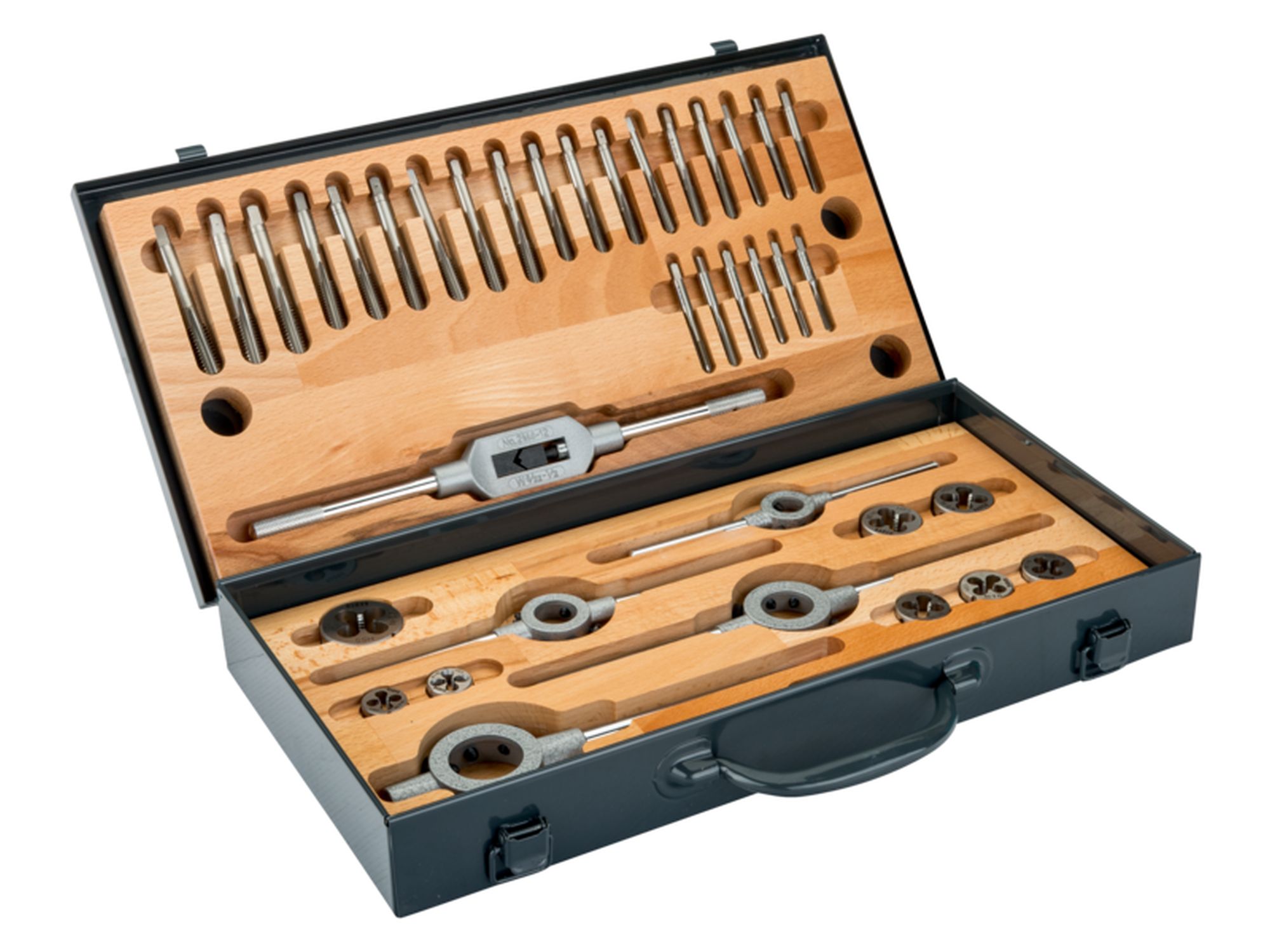 Juego de machos e hileras de M5 a M12: 37 piezas