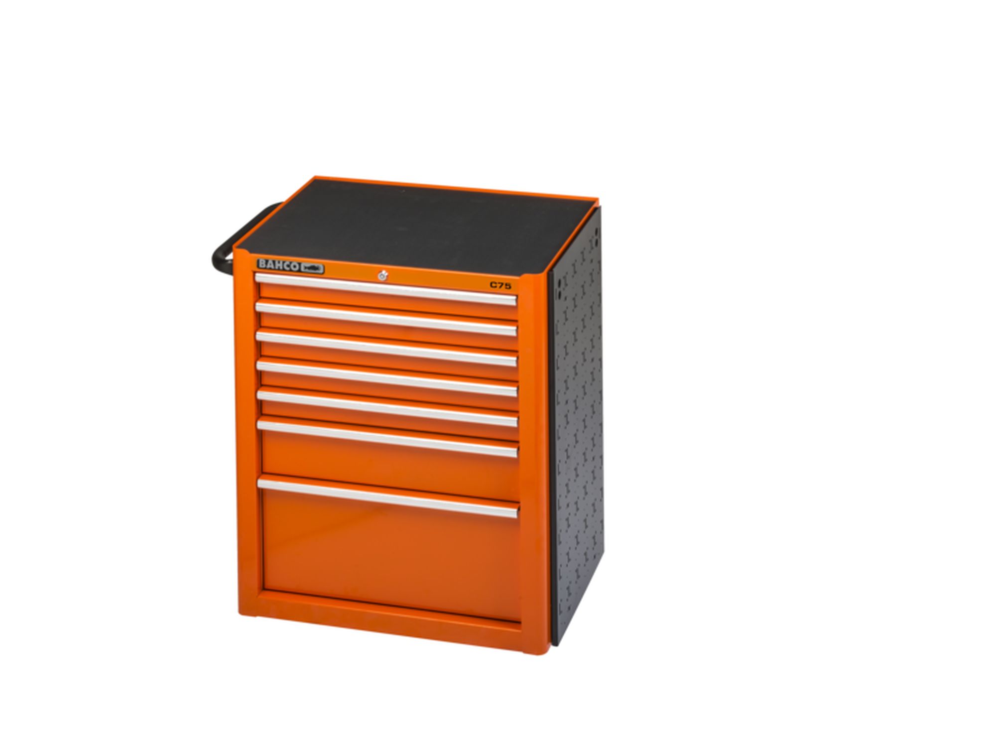 Paneles laterales metálicos, ranurados y perforados (20 mm x 418 mm x 822 mm)