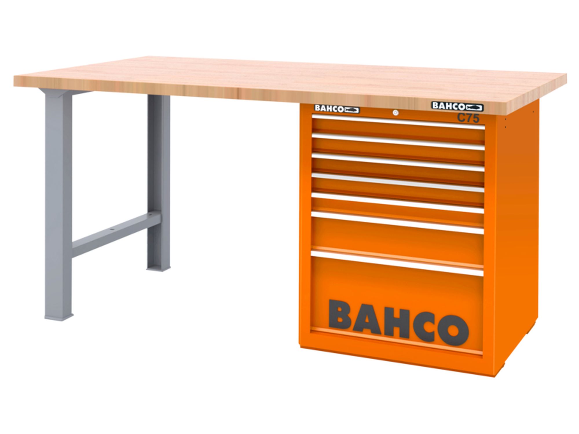 Wall or Bench Mount Cabinet with Shutter and Hooks with wooden top