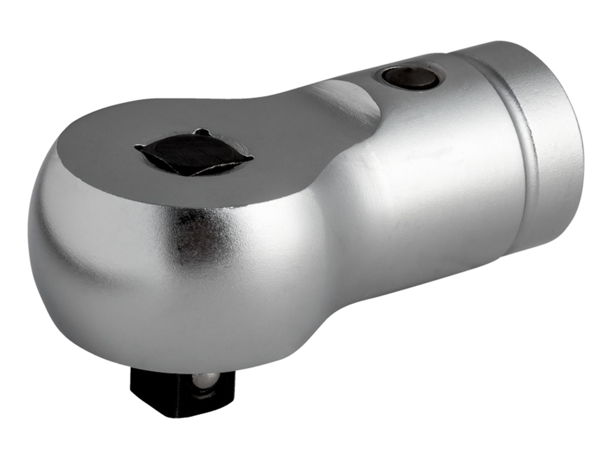 Cabeza intercambiable de cuadradillo pasante con conector cilíndrico