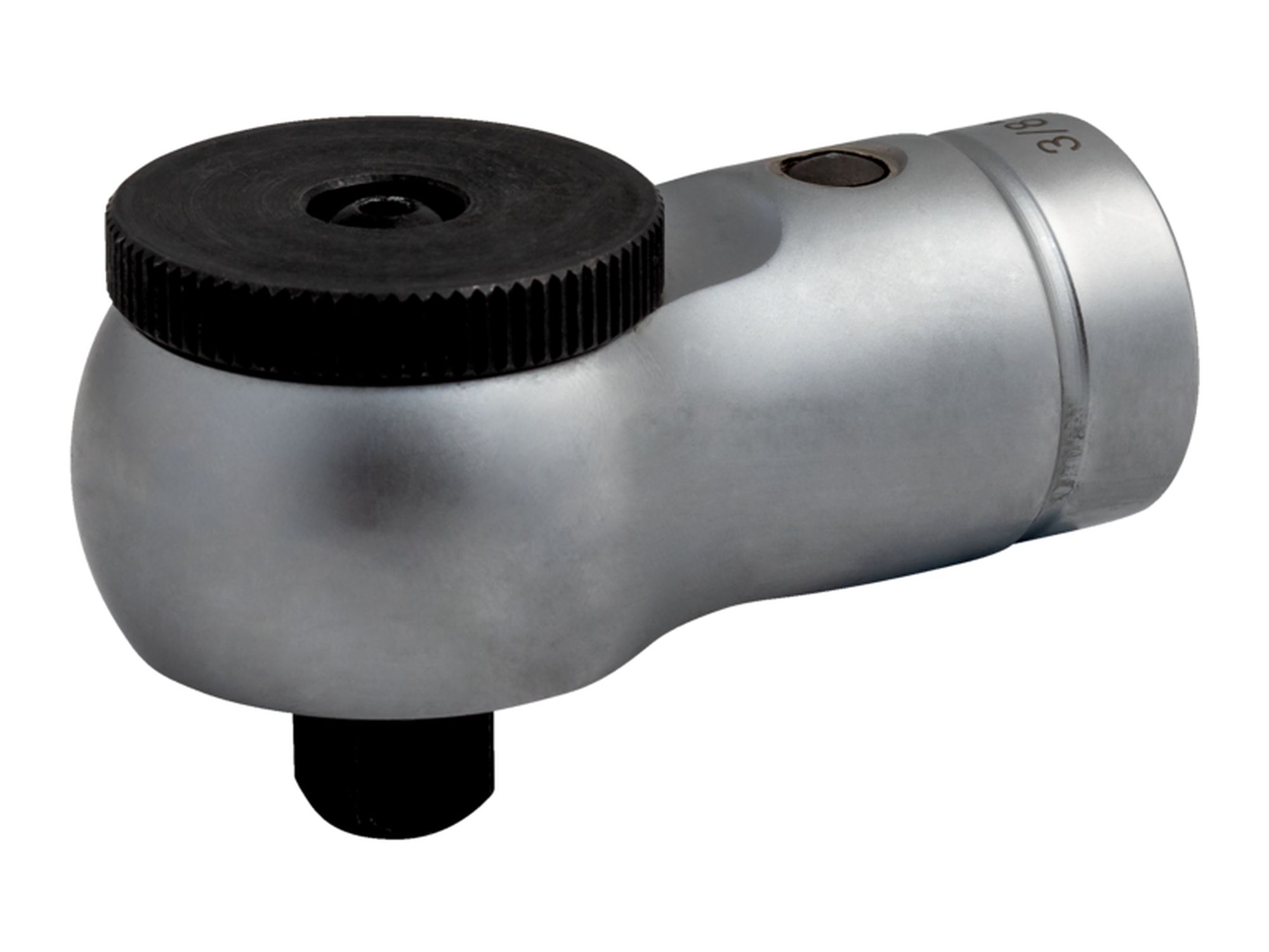 Cabeza de carraca redonda intercambiable con conector cilíndrico