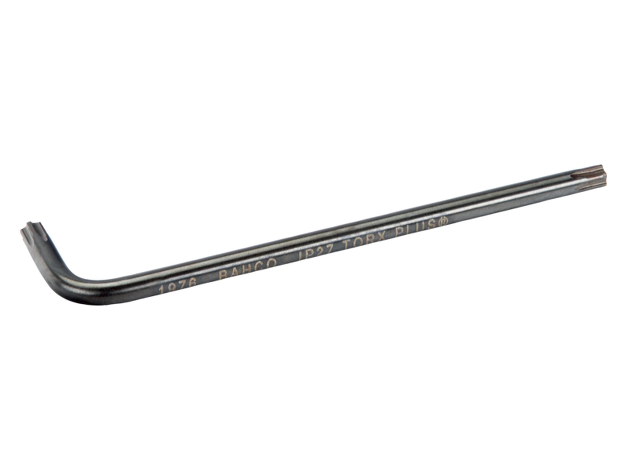 Llave hexagonal tipo allen TORX® Plus larga y fosfatada, T9 x 80 mm