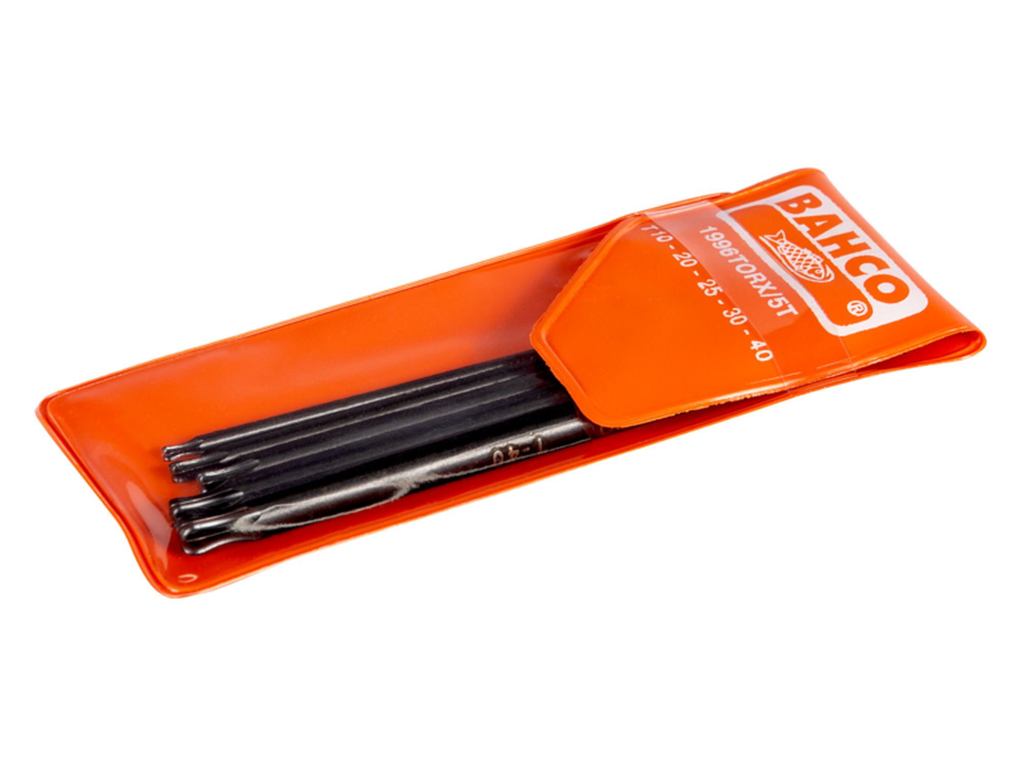 Juego de 5 llaves tipo allen hexagonales TORX® con bola, largas y fosfatadas