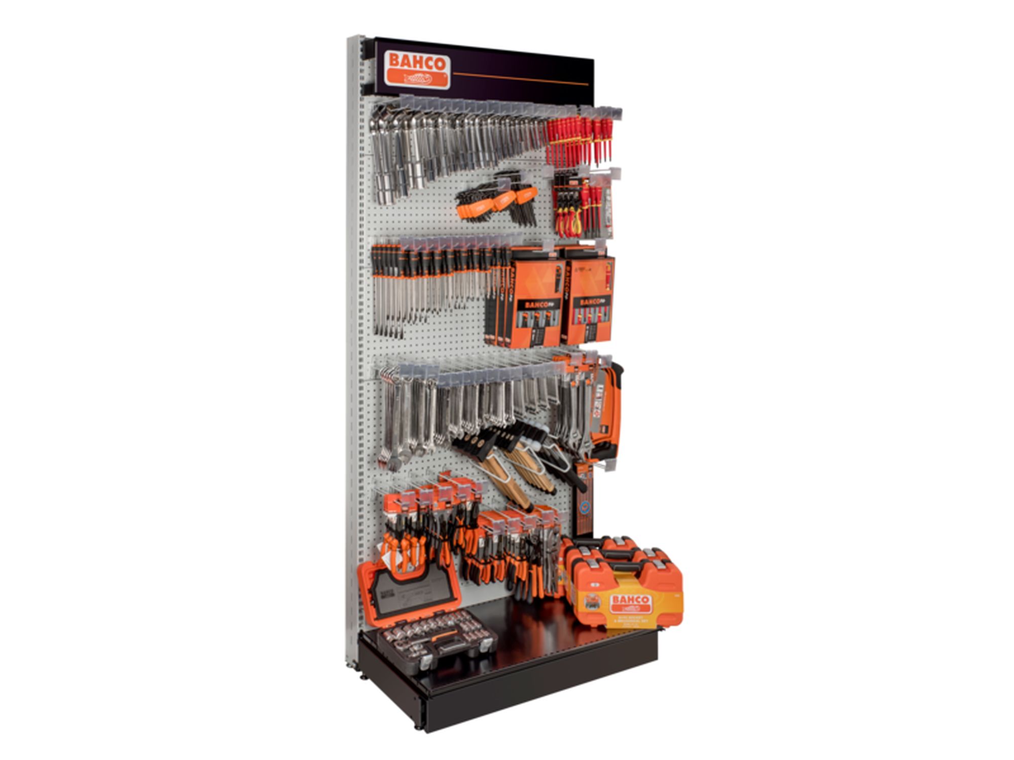 1m Metal Wall Display General Purpose Toolkit - 768 Pcs