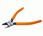 Alicates de corte diagonal con mangos recubiertos de PVC y acabado fosfatado (150 mm)