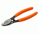 Alicates para corte y pelado de cables con mangos recubiertos de PVC para cables de cobre y aluminio, 240 mm