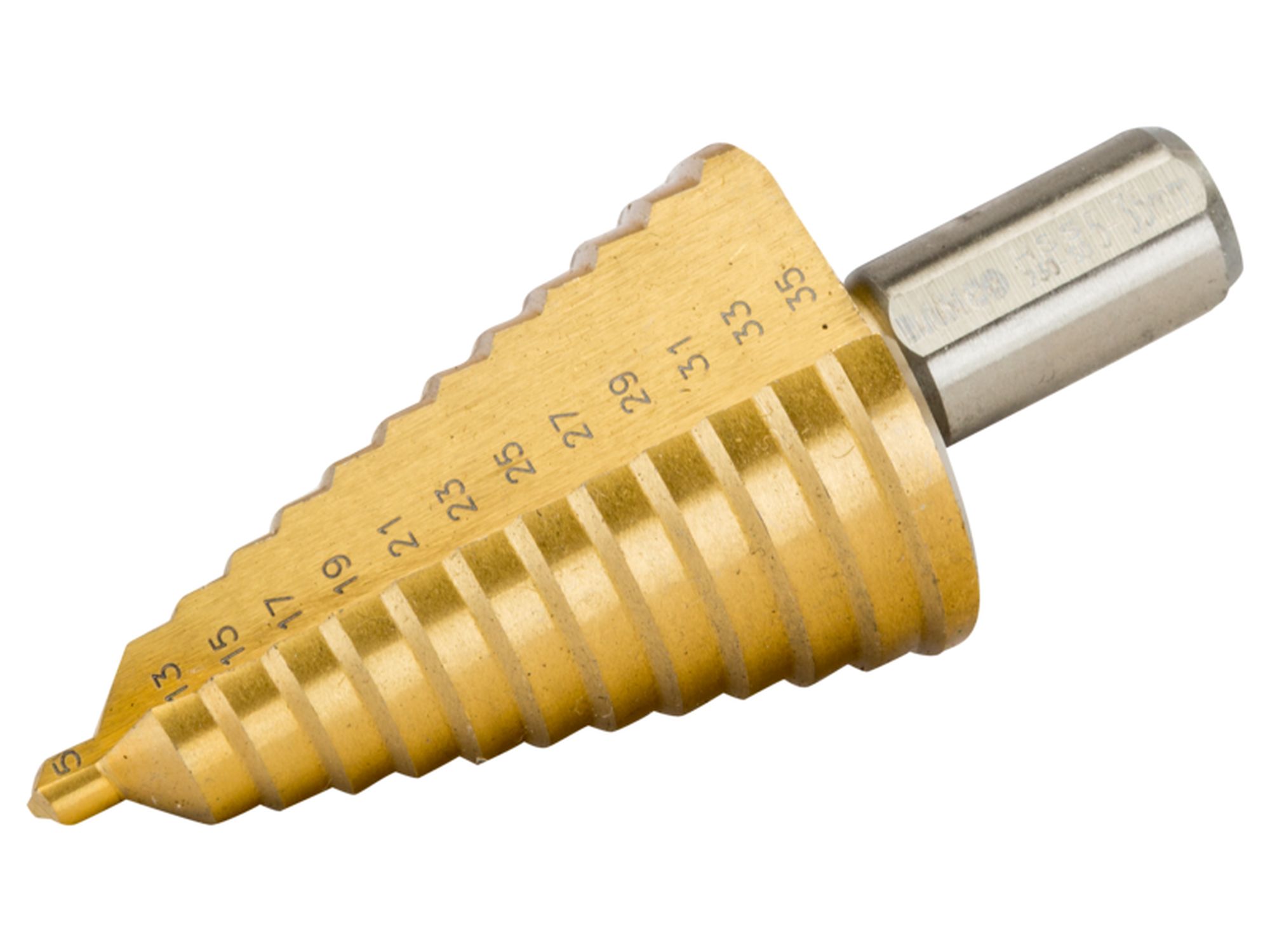 Brocas escalonadas para chapa de acero, 5-35 mm