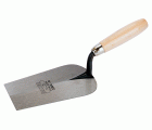 Paleta de albañil modelo Sevilla con mango de madera de 180 mm x 110 mm