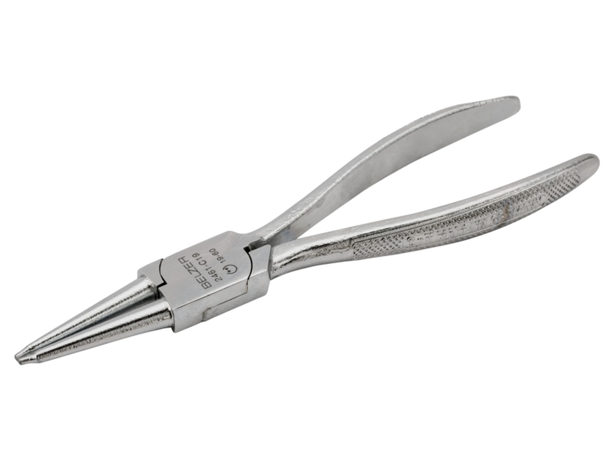 Alicates para arandelas interiores con mordazas rectas y acabado cromado (19-60 mm)