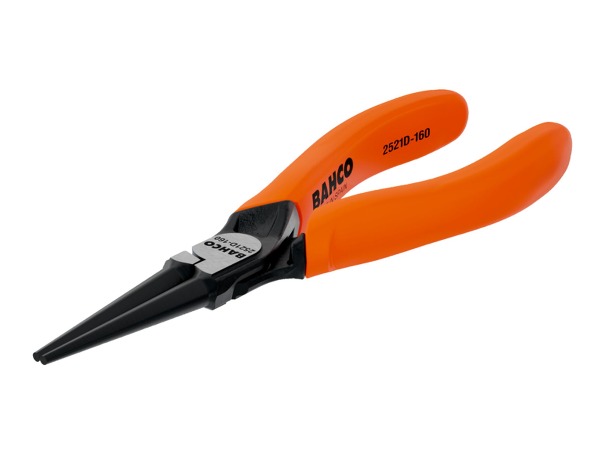 Alicates de boca redonda con mangos monomateriales (160 mm) Embalaje industrial