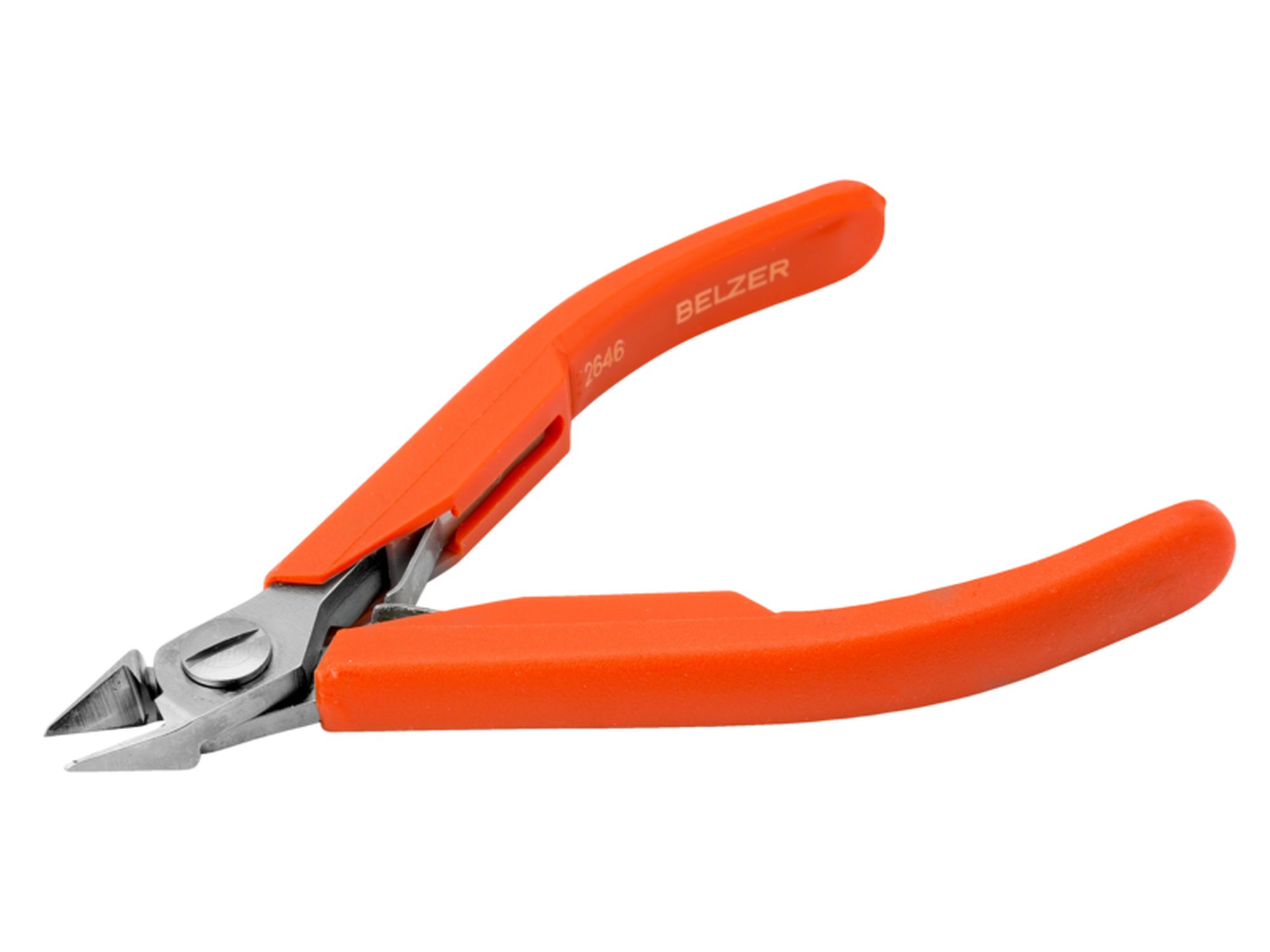 Alicates de corte diagonal con cabeza cónica y recogevirutas ultra, 0,2 mm-1,25 mm