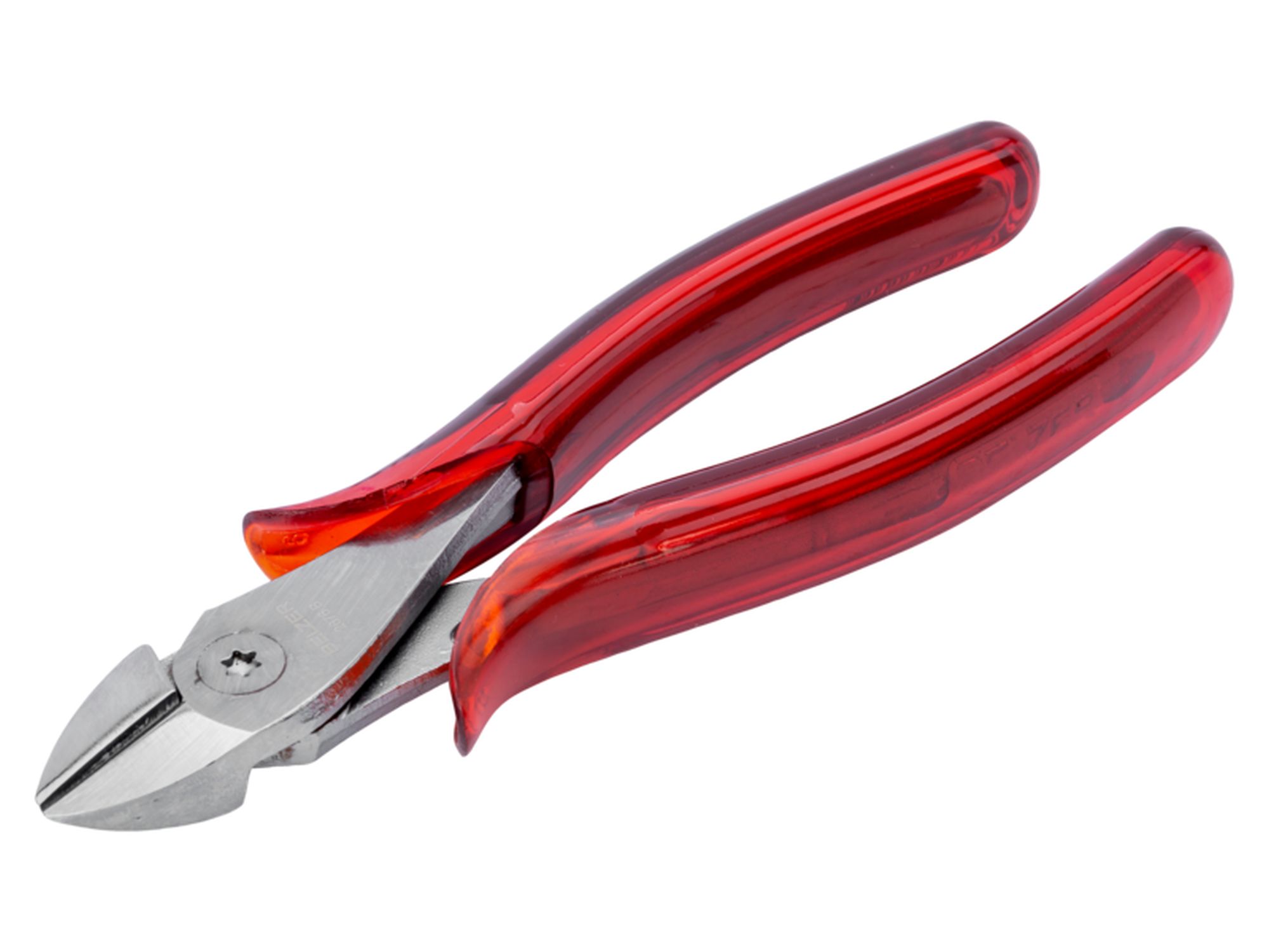 Alicates de corte diagonal para cuerda de piano, con mangos de acetato de celulosa y acabado cromado niquelado (200 mm)