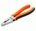 Alicates universales con mangos bi-componente, 180 mm