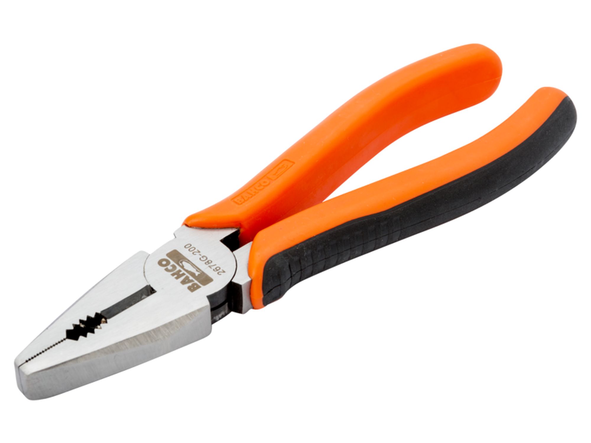 Alicates universales con mangos bi-componente, 180 mm