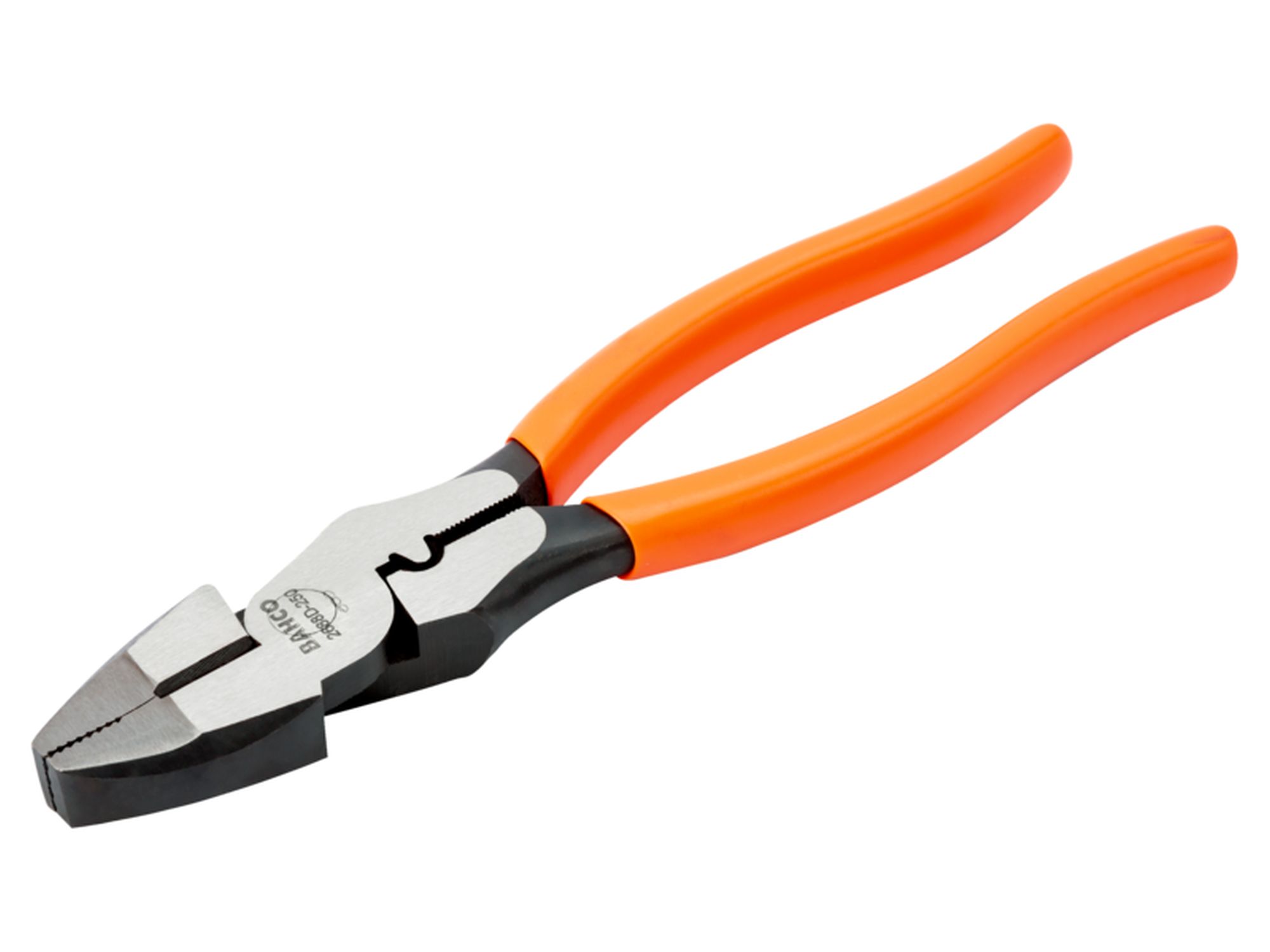 Alicates universales con mayor acción de palanca y mangos recubiertos de PVC, 250 mm