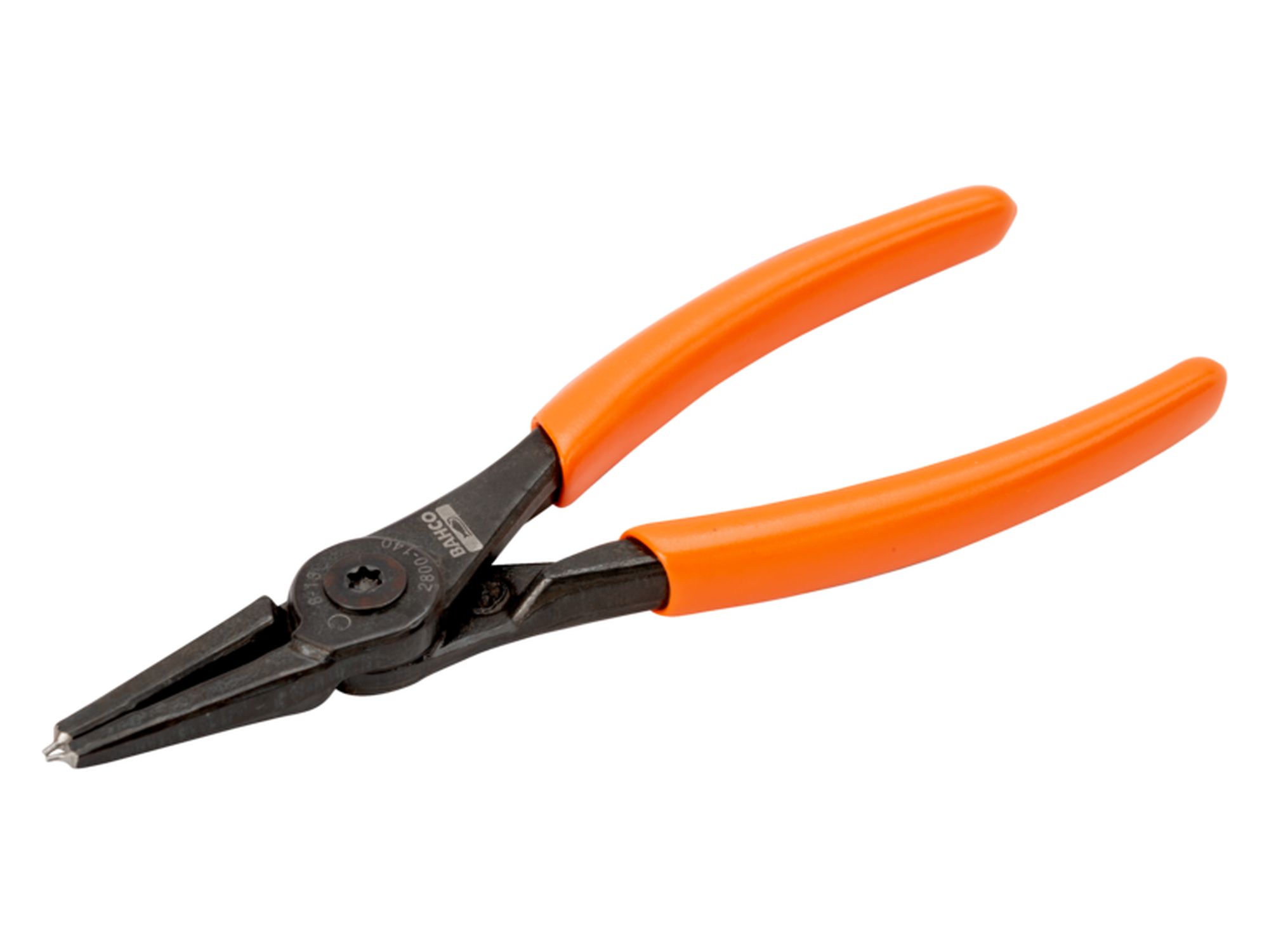 Alicates para arandelas interiores con mordazas rectas y acabado fosfatado, 300 mm