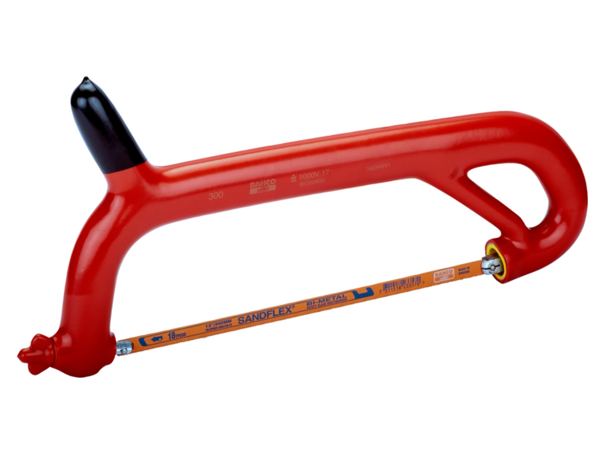 Arco de sierra aislado para corte de metal, 300 mm