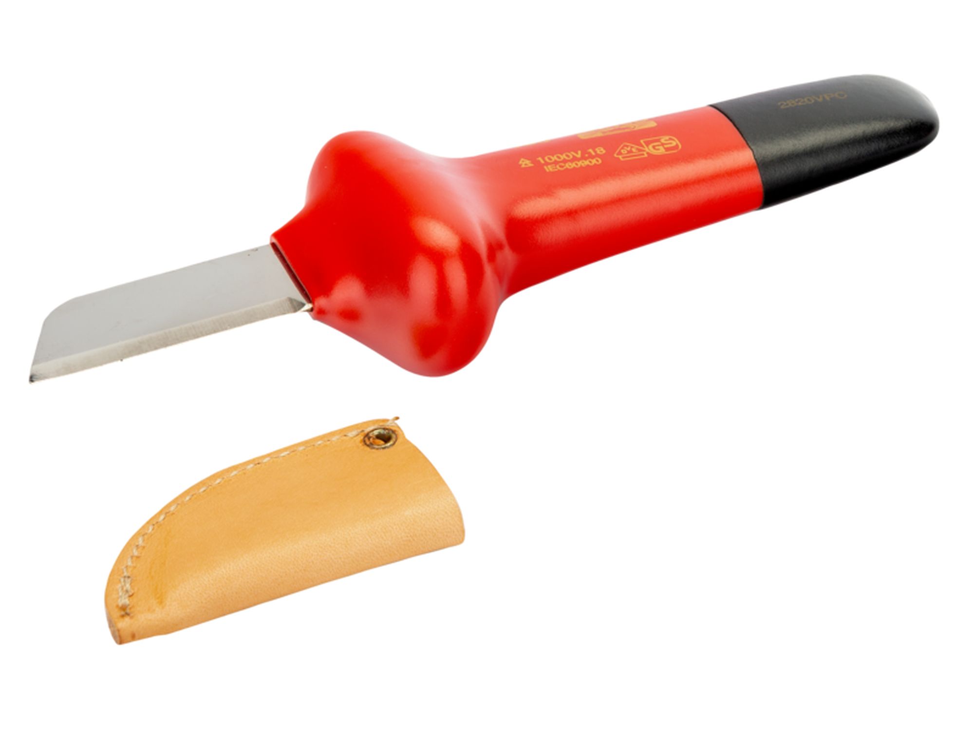 Cuchillo recto aislado, 50 mm