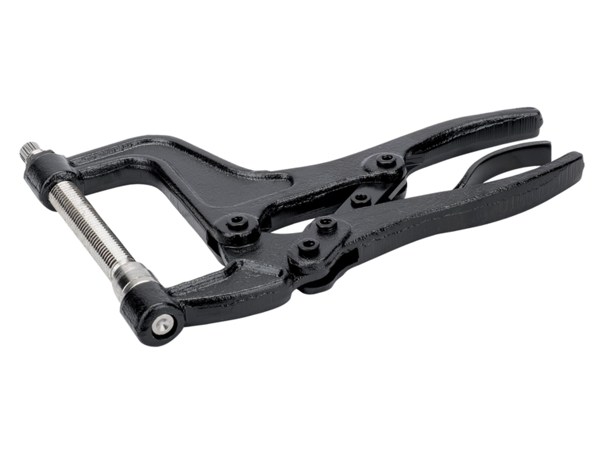 Tenaza automática con acabado fosfatado y apertura de 70 mm, 196 mm, embalaje industrial