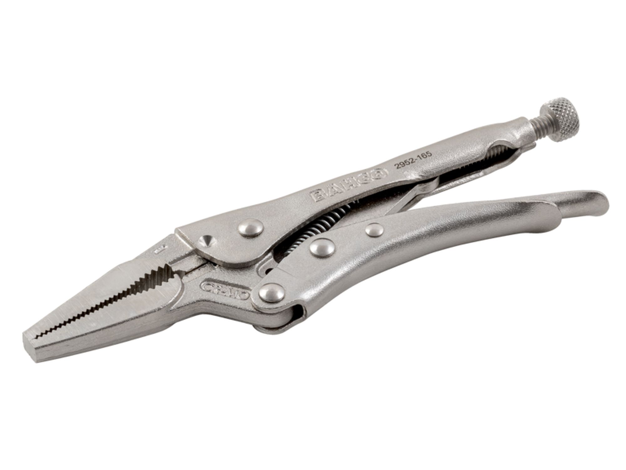 Mordazas grip con bocas estrechas y largas (165 mm)