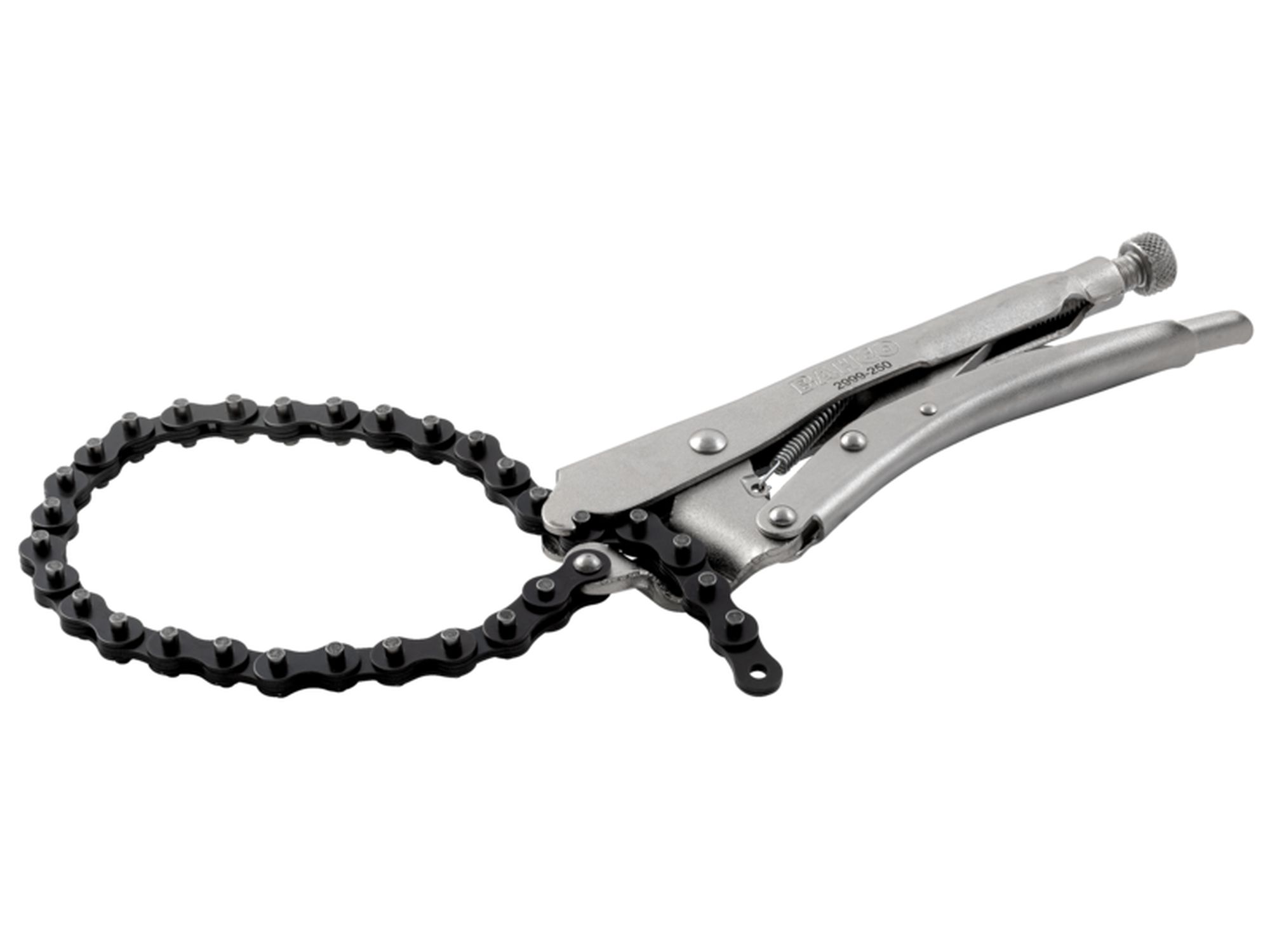 Grip de cadena con acabado cromado de 300 mm