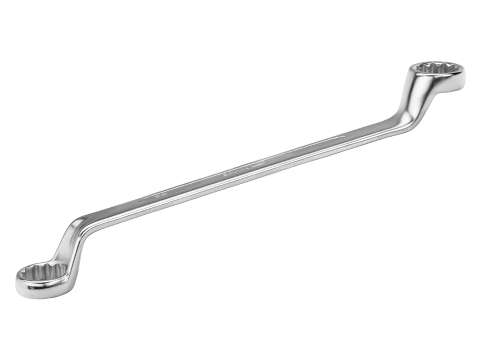 Llave de estrella de dos bocas extra-acodada de 13/16