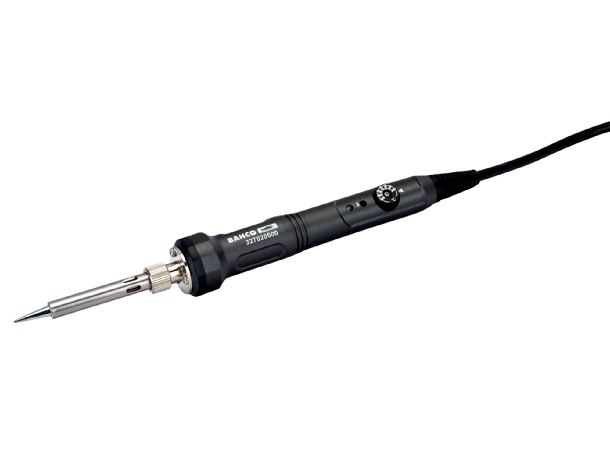 Soldador con control de temperatura con enchufe europeo y soporte para soldar de 50 W y 200-500 °C