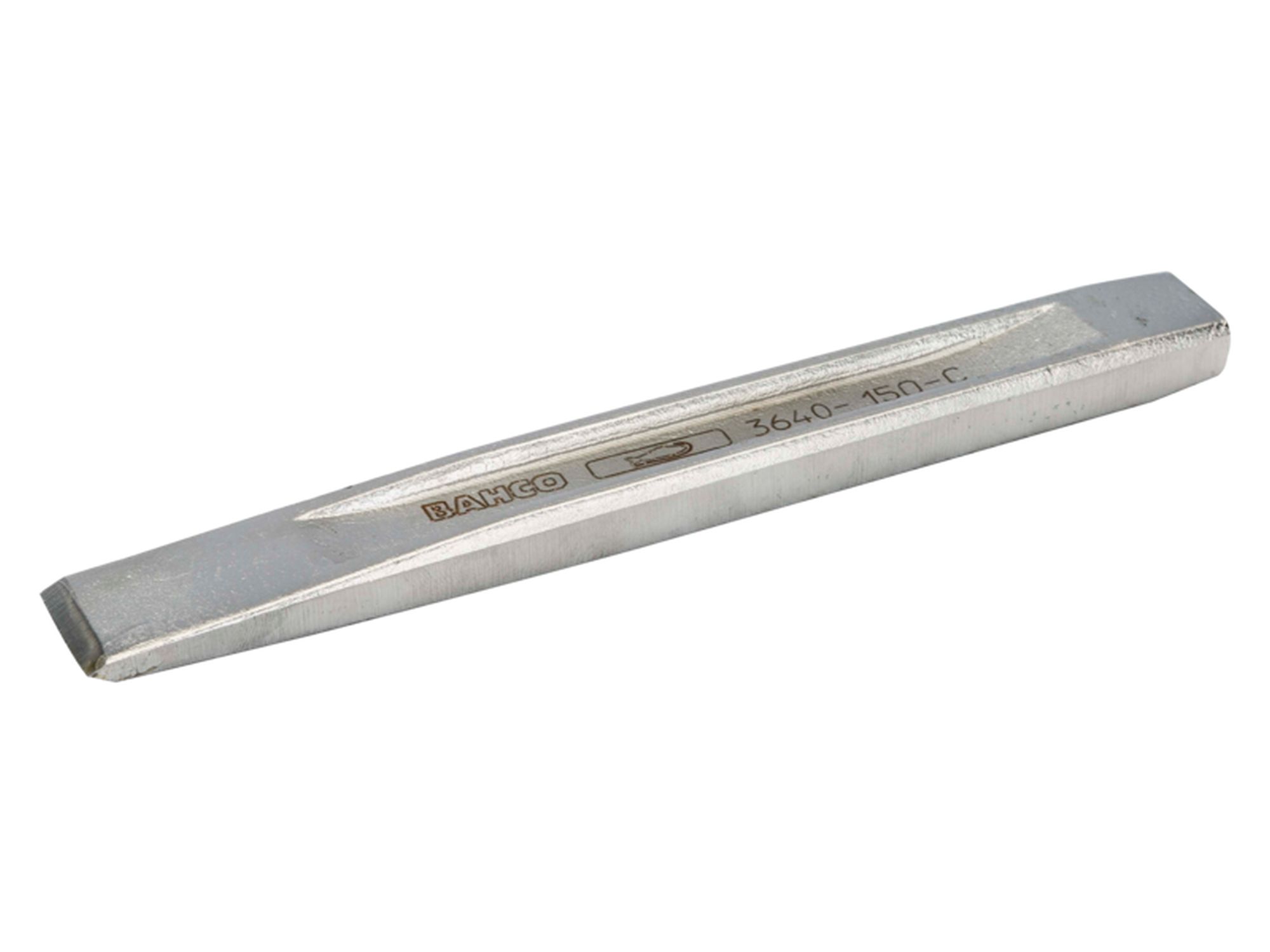 Cincel de chapista de 22 mm con mango plano ovalado y acabado fosfatado, 200 mm