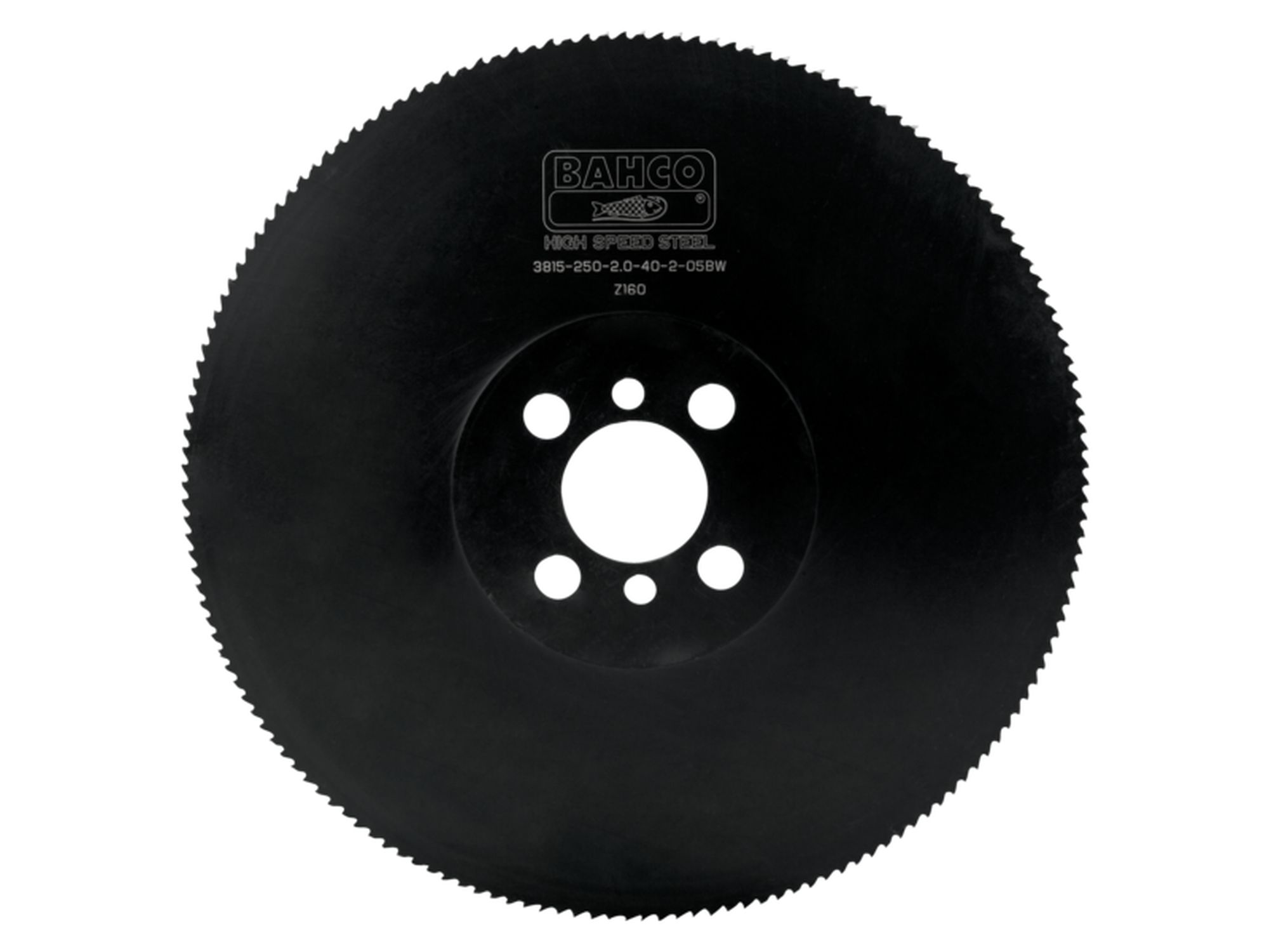 Sierra circular de acero rápido de 315 mm con agujero 40-2 y dentado C6 de 3 mm