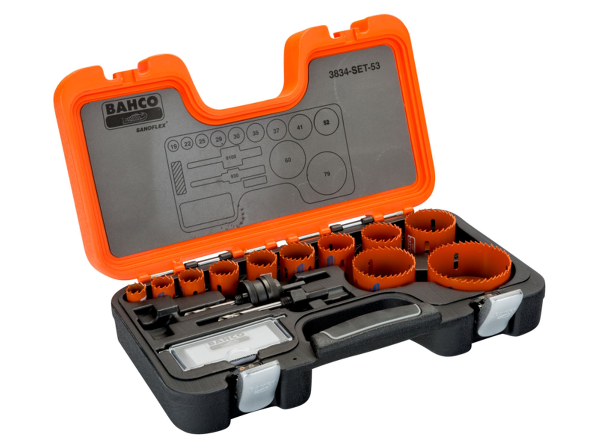 Juego de coronas de sierra bi-metal Sandflex® de 19-79 mm (13 piezas)