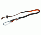 Lanyards con mosquetón fijo y trabilla fija para 3 kg de 1,2 m