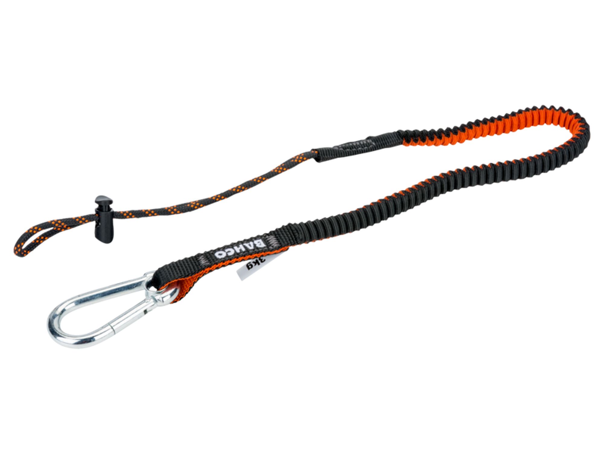 Lanyards con mosquetón fijo y trabilla fija para 3 kg de 1,2 m