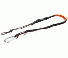 Lanyard con mosquetón fijo y cordón intercambiable para 1 kg de 1,2 m