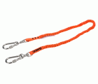 High Visibility Orange Strap Lanyard with Swivel Carabiner 1 kg 0.6 m