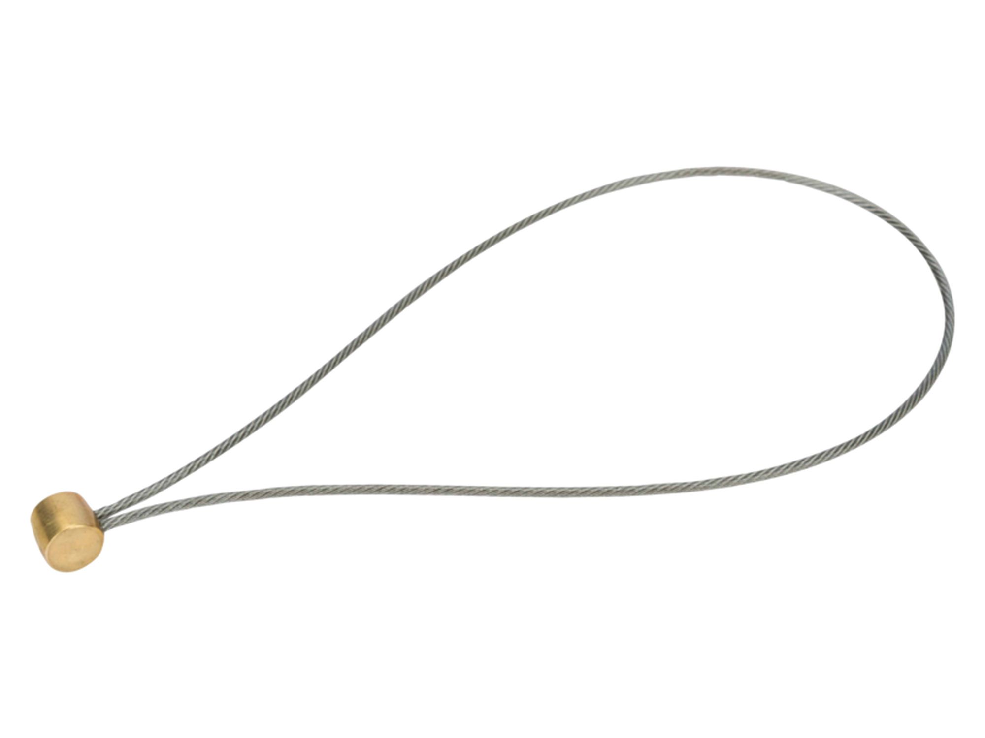 Lazo de acero para lanyards