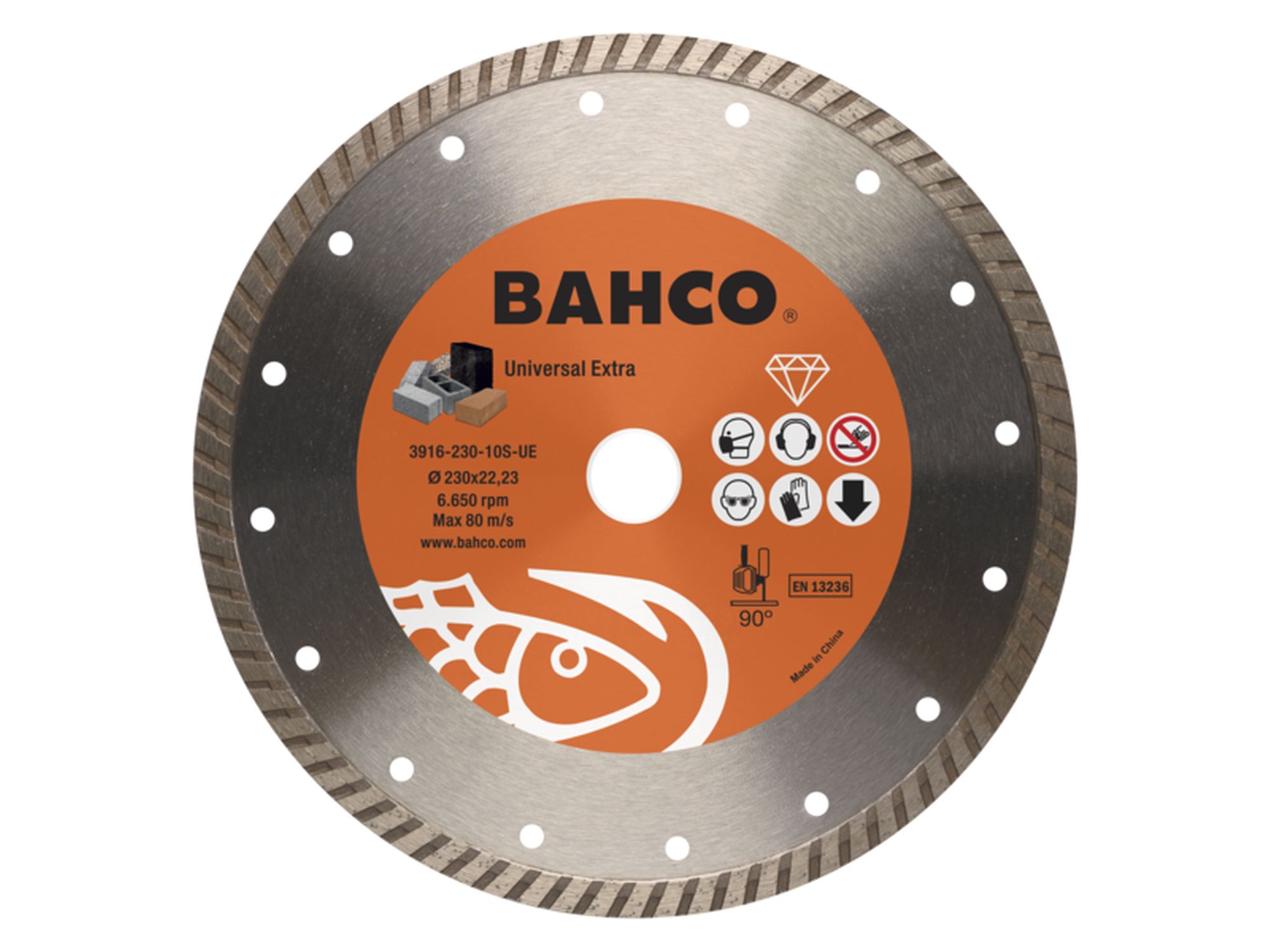 Discos abrasivos de corte de diamante para uso general en construcción 115 x 2.5 x 22.23mm