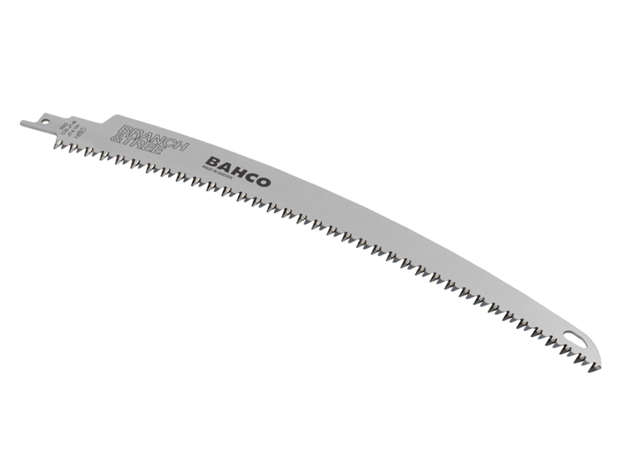 Hoja de sable curva larga para corte medio, 350 mm 6.2 TPI