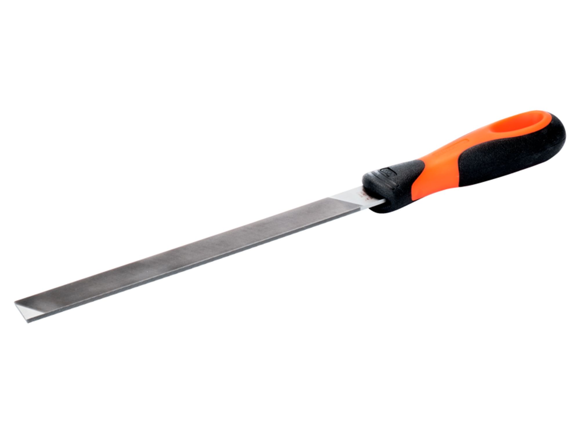 Lima plana paralela ERGO™ con mango de dos componentes y un canto redondo, picado entrefino, 200 mm