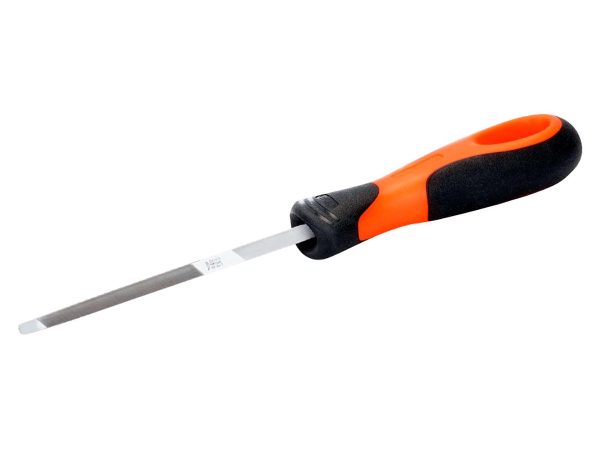 Lima de dos bocas ERGO™ con mango bi-componente, picado entrefino, 200 mm