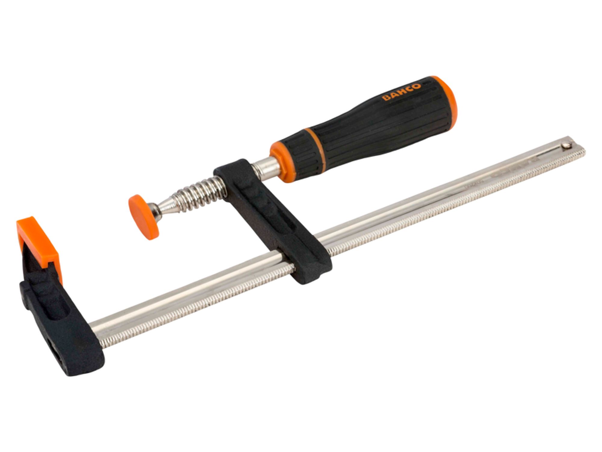 Mordaza con mango de goma, 800 mm x 120 mm