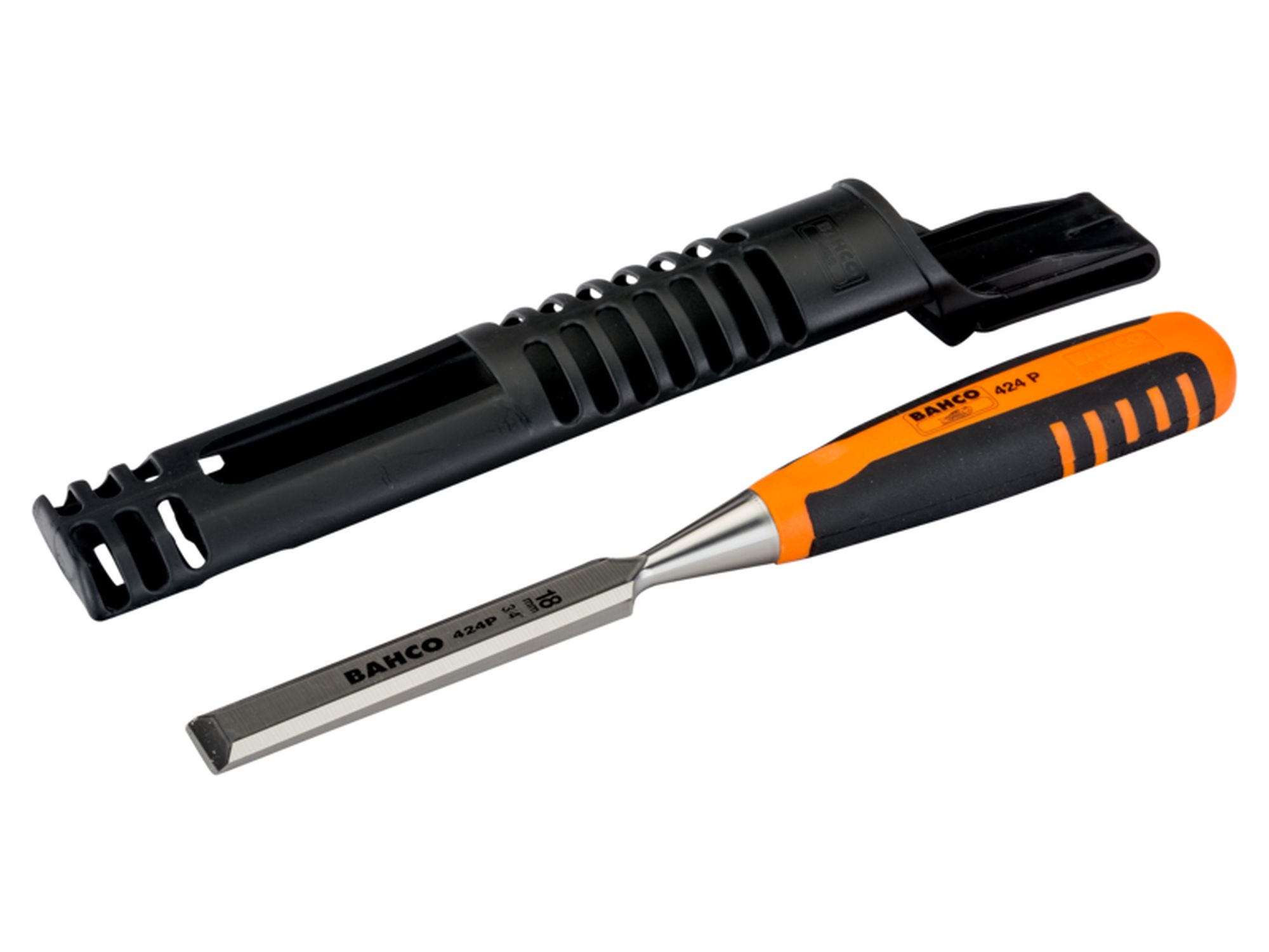 Formón con mango de goma de 14 mm