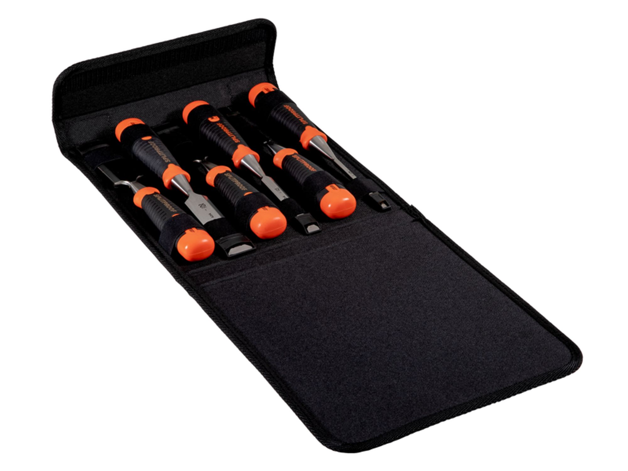 Juego de formones resistentes ERGO™ (6 piezas/bolsa de poliéster)