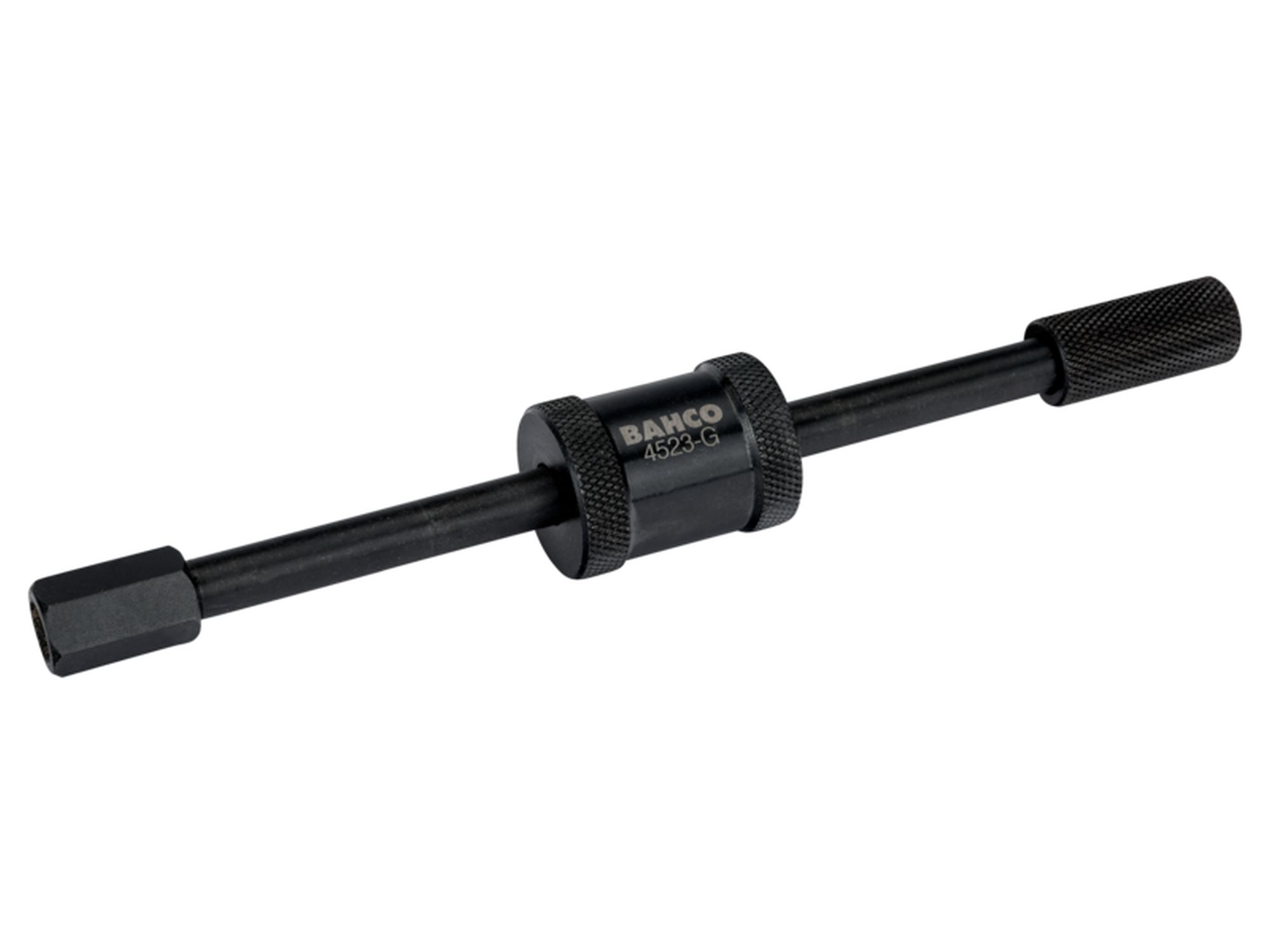 Barra de extracción con martillo de inercia y acabado pavonado