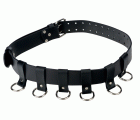 Cinturones para industria pesada con 6 anillas de seguridad para su fijación a lanyards de 50 mm x 120 mm x 460 mm