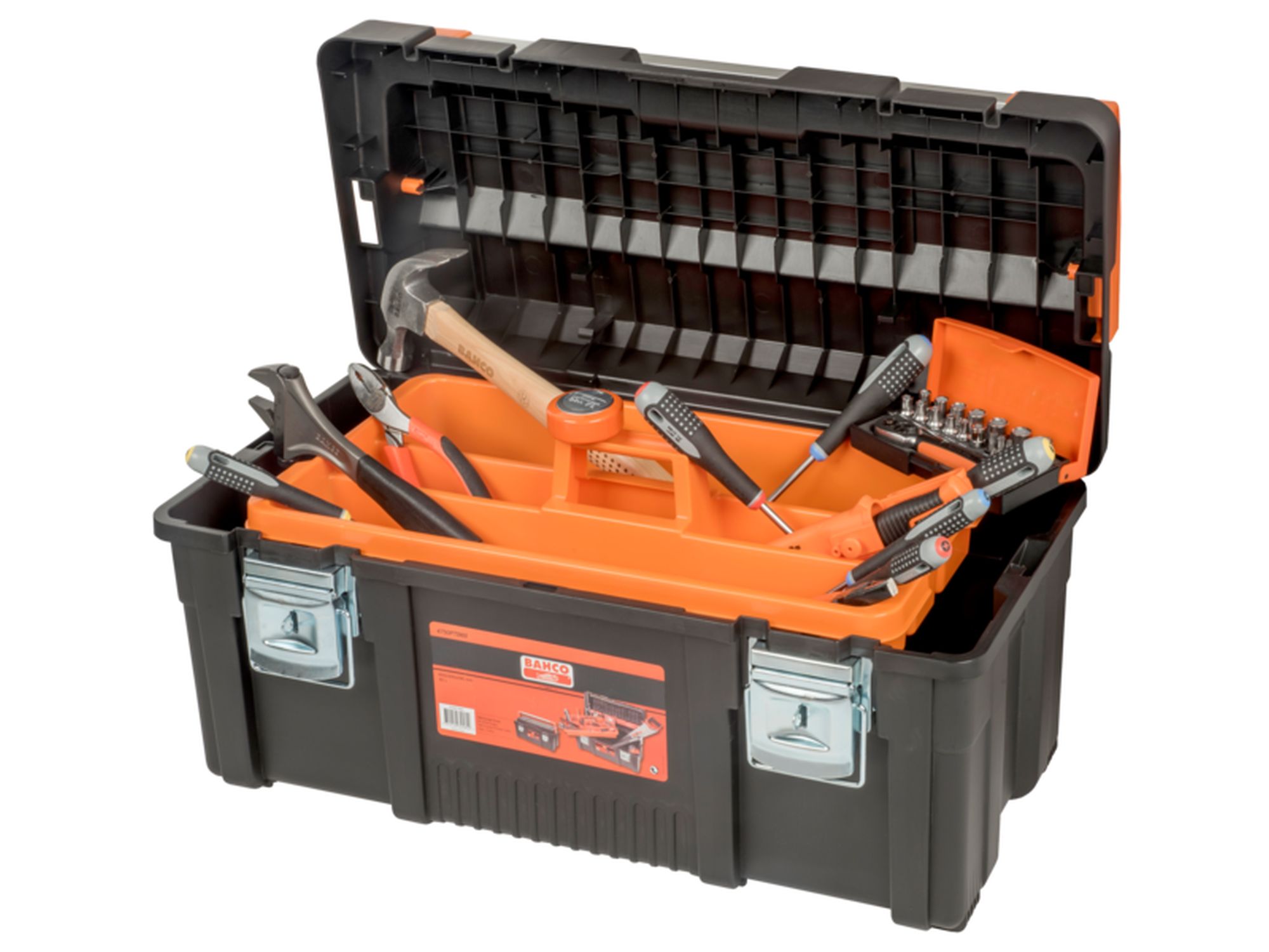 Metallic Tool Box General Purpose Toolkit - 37 Pcs