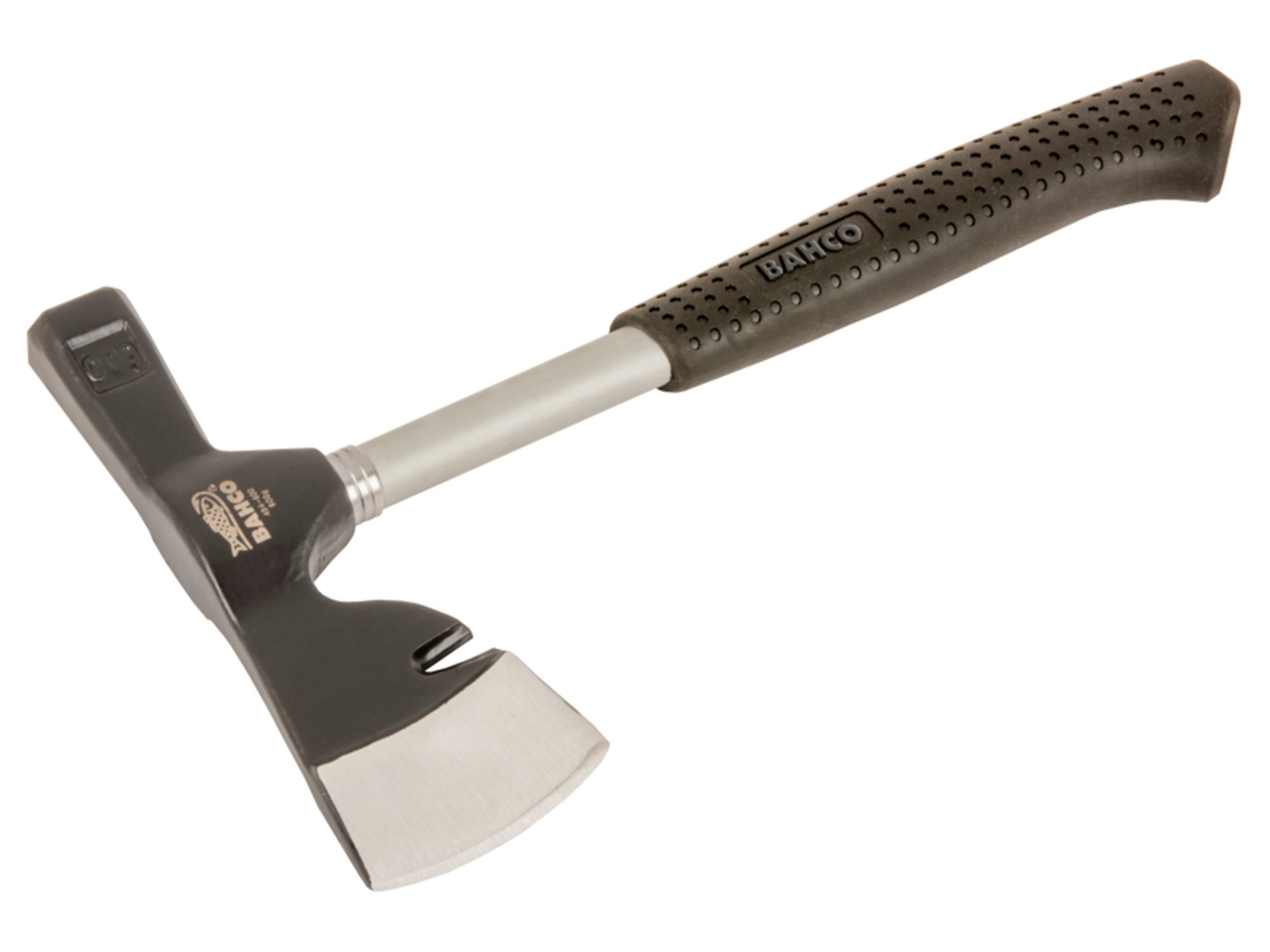 Martillo hacha para yeseros con varilla de acero tubular, 847 g