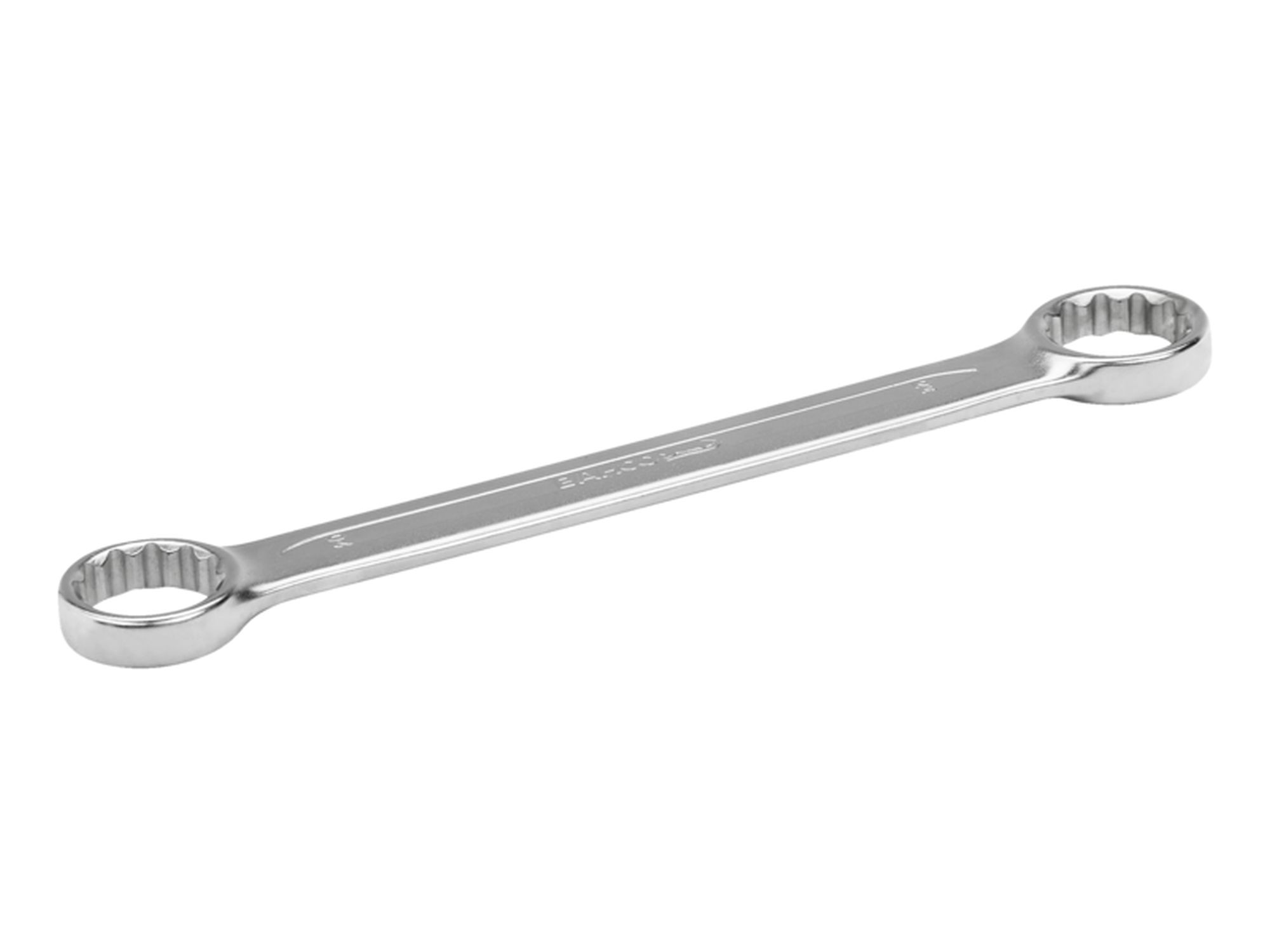 Llave de estrella de dos bocas plana de 10 mm x 11 mm con acabado cromado de 125 mm