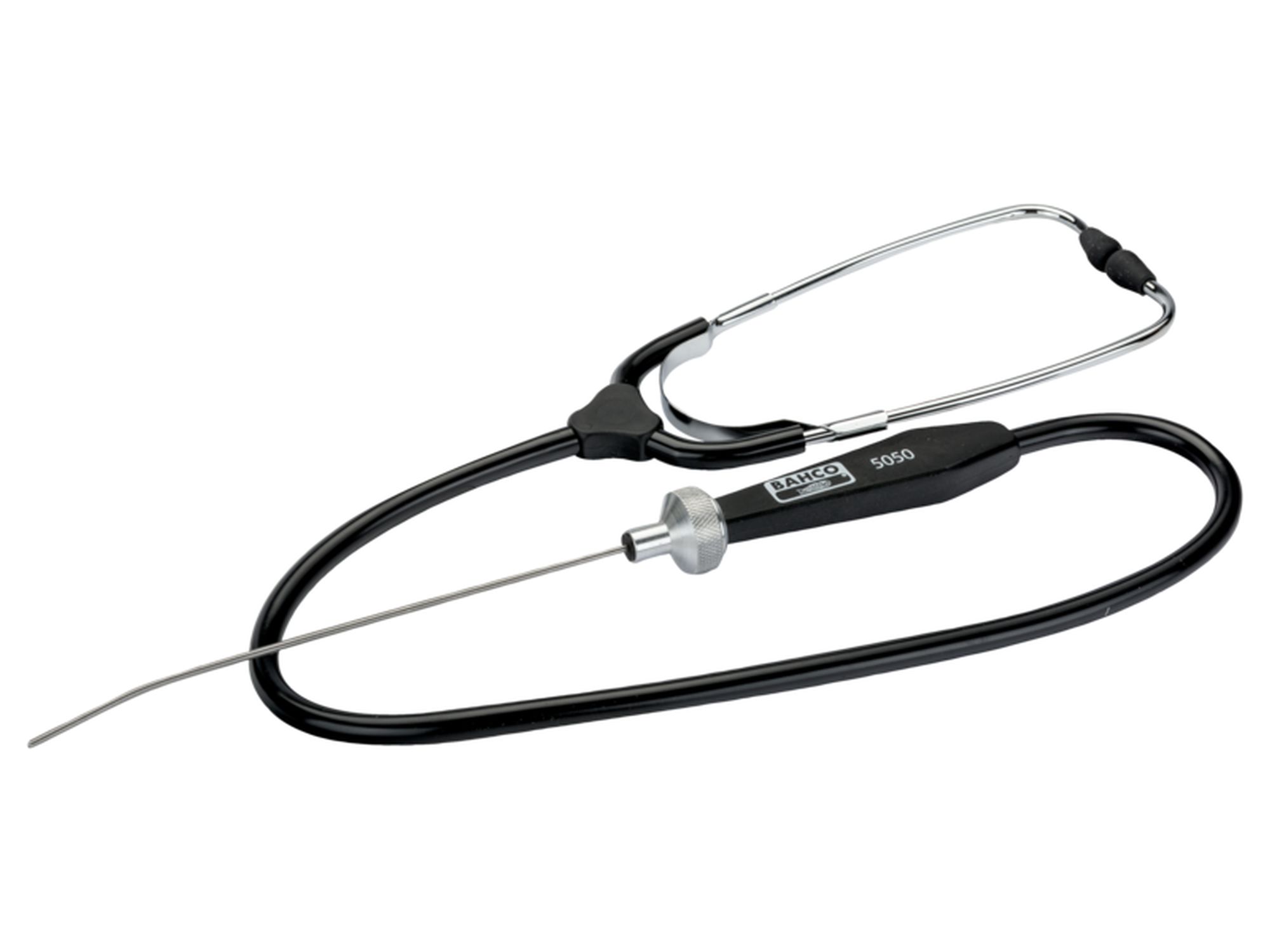 Estetoscopio con sonda de acero, 1050 mm